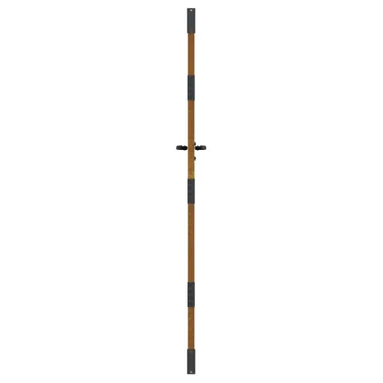 vidaXL - Staal - Poort 85x175 cm bamboe-ontwerp cortenstaal - TLS153236 5