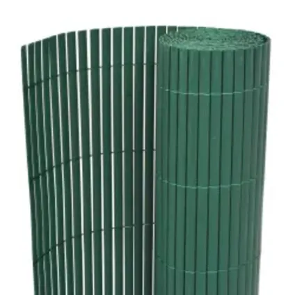 vidaXL - PVC - Tuinafscheiding dubbelzijdig 110x400 cm groen - TLS317157 2