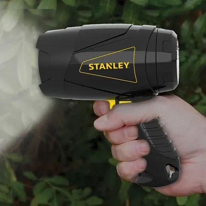 Stanley LED Zaklamp - 300 Lumen - +4 AAA-Batterijen - Werktijd 13 Uur - Rubber Anti-Slip Handvat 3