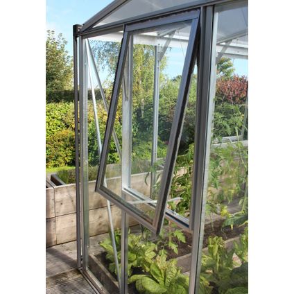 Fenêtre latérale Vitavia Z aluminium anodisé sans vitrage 86,2x70,8cm