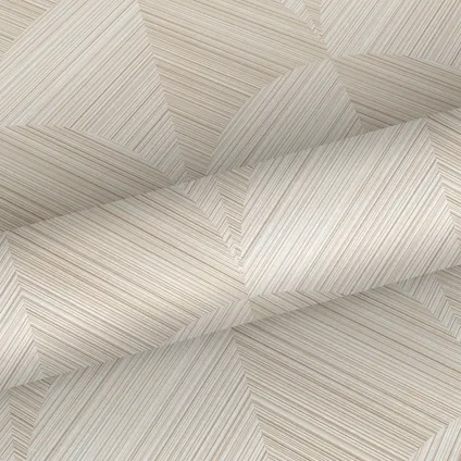Origin Wallcoverings eco-texture vliesbehangpapier 3D-motief lichtbeige - 50 x 900 cm 6