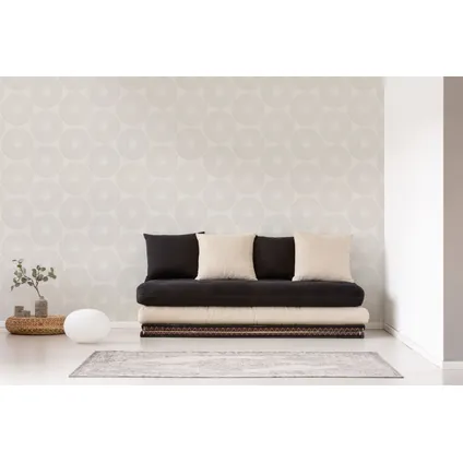 Livingwalls behang stip wit en grijs - 53 cm x 10,05 m - AS-385241 5