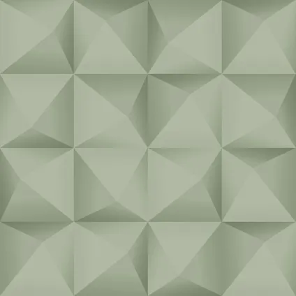 Origin Wallcoverings eco-texture vliesbehang 3D-motief licht vergrijsd groen 8
