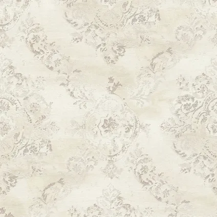Livingwalls papier peint baroque beige et rose - 53 cm x 10,05 m - AS-387071 3