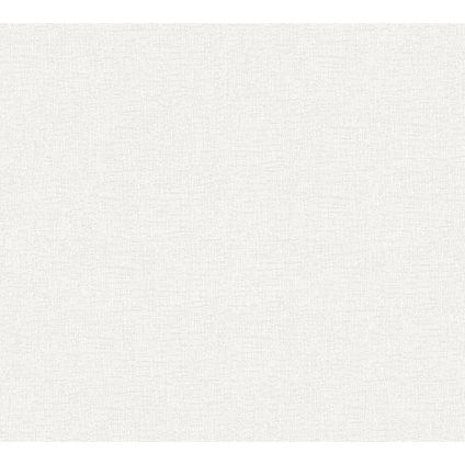 A.S. Création papier peint uni blanc - 53 cm x 10,05 m - AS-378314