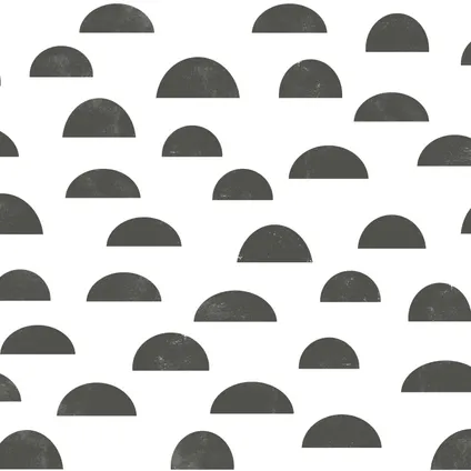 ESTAhome behang grafisch motief zwart wit - 0,53 x 10,05 m - 139067 9
