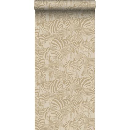 Origin Wallcoverings behangpapier zebra's beige - 50 x 900 cm - 347910
