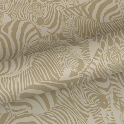 Origin Wallcoverings behang zebra's beige - 50 x 900 cm - 347910 6