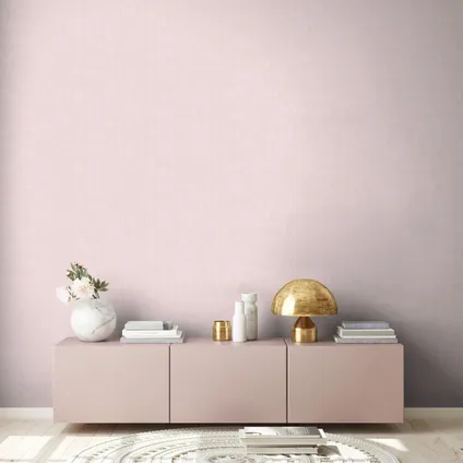 Livingwalls behang strepen crème en roze - 53 cm x 10,05 m - AS-390761 2