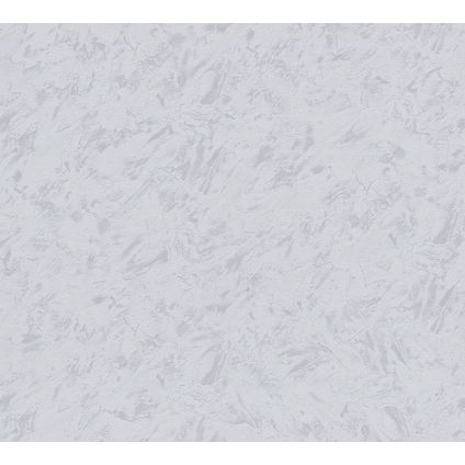 A.S. Création behang effen grijs - 53 cm x 10,05 m - AS-378353