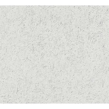 A.S. Création behang effen grijs - 53 cm x 10,05 m - AS-377641