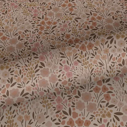 ESTAhome behang bloemetjes terracotta roze - 0.53 x 10.05 m - 139700 9