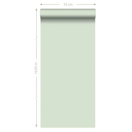 ESTAhome behang effen mintgroen - 53 cm x 10,05 m - 138923 10