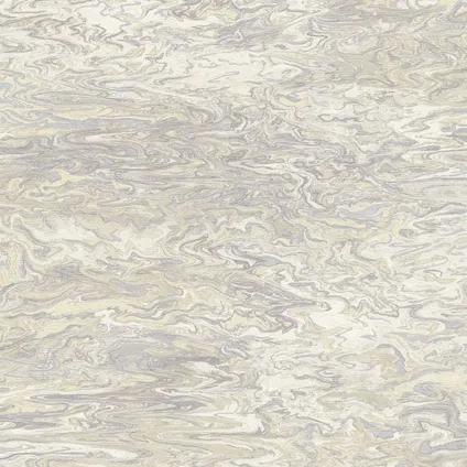 Livingwalls behangpapier figuratief motief beige, zilver en crème - 53 cm x 10,05 m 3
