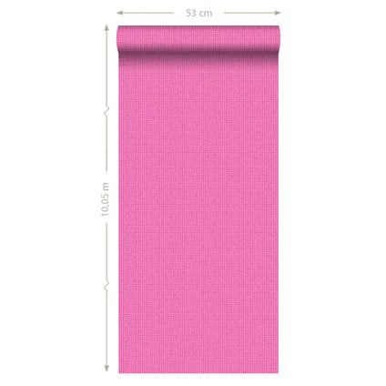 ESTAhome behang geborduurd motief roze - 53 cm x 10,05 m - 138133 6
