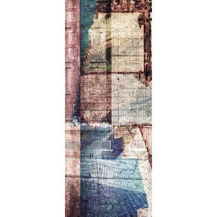 Sanders & Sanders fotobehangpapier kunst multicolor - 100 x 250 cm - 611877