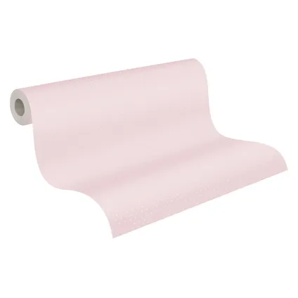 Livingwalls behang stip roze en wit - 53 cm x 10,05 m - AS-390703 5