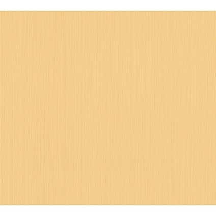 A.S. Création behang effen geel - 53 cm x 10,05 m - AS-378248