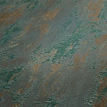 A.S. Création behang betonlook groen, bruin, glanzend wit en grijs - 53 cm x 10,05 m 4