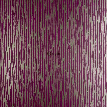 Origin Wallcoverings behang camouflage aubergine paars - 52 cm x 10,05 m - 307111