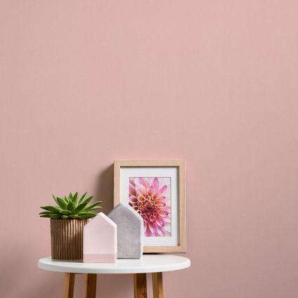 Livingwalls behang effen roze - 53 cm x 10,05 m - AS-377487