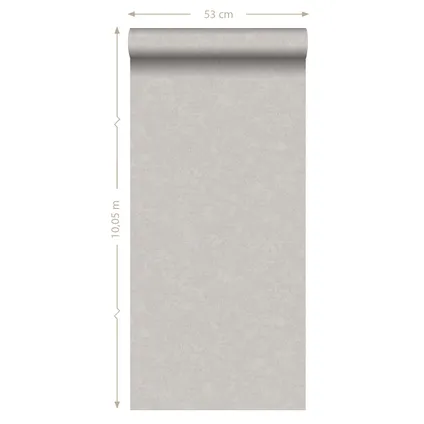 Origin Wallcoverings behang effen grijs - 53 cm x 10,05 m - 346204 8