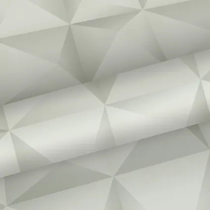 Origin Wallcoverings eco-texture vliesbehang 3D-motief lichtgrijs - 50 x 900 cm 6
