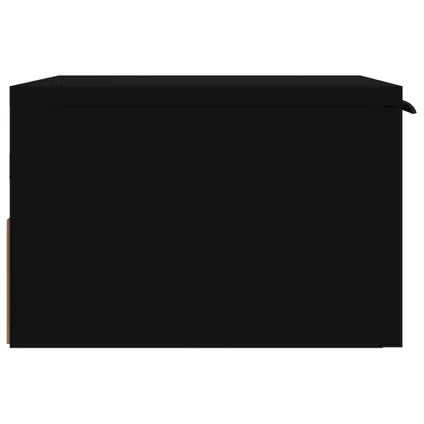 vidaXL Nachtkastjes wandgemonteerd 2 st 34x30x20 cm zwart 10