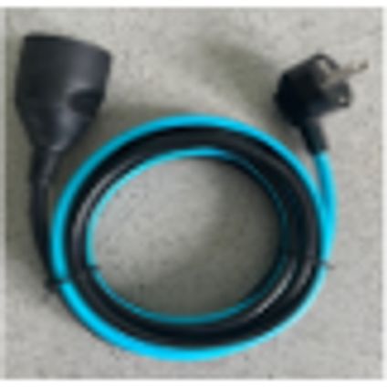 Prolongateur Dual color noir/turquoise H05VV-F 3G1,5 -20m