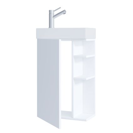 VCM - Badkamermeubelsets Wastafels voor gasten- 2-delige wastafel wastafel badkamer Lumia