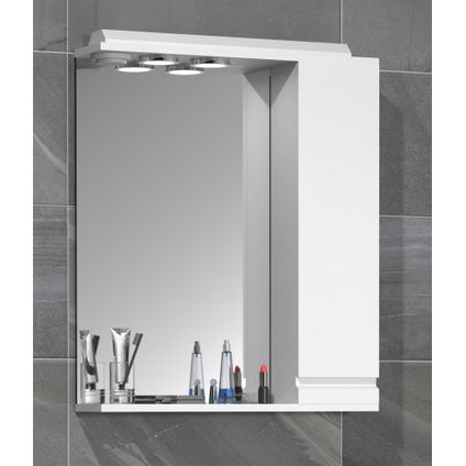 VCM - Badkamermeubels spiegelkasten- Badkamerspiegelkast Spiegel Silora L