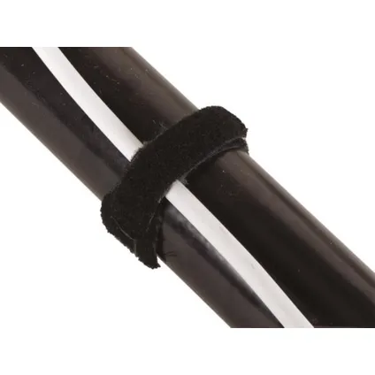 Perel Klittenband kabelbinders 12,5 x 300 mm, zwart 2
