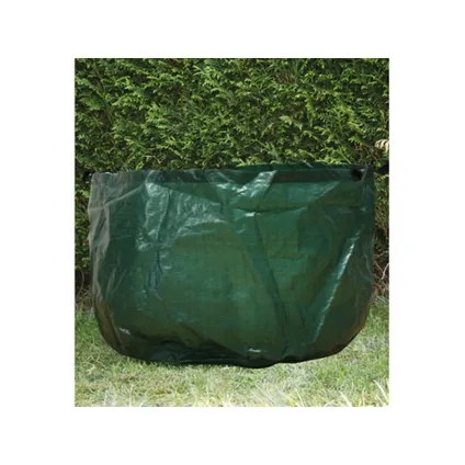Toolland Sac à déchets de jardin, forme carrée, polyester, Vert 2