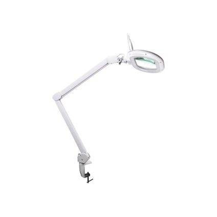Velleman Lampe loupe LED avec pince, bras articulé, interrupteur marche/arrêt, ABS