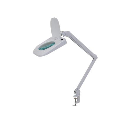 Velleman Lampe loupe LED avec pince, bras articulé, interrupteur marche/arrêt, ABS
