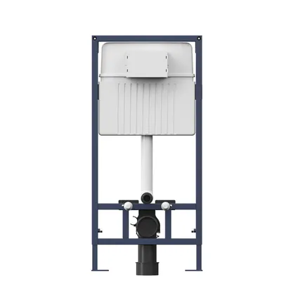 II12707 ProC Réservoir de chasse d'eau à encastrer pour montage mural (sans plaque de béquille) 2