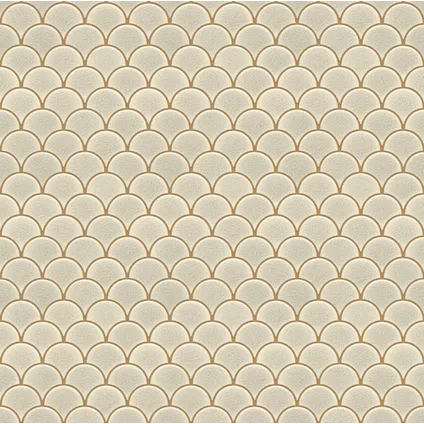 Ilcom mozaïekplaat Sandman op gaas 28.5 x 29.0 cm - keramiek voor badkamer of keuken 6