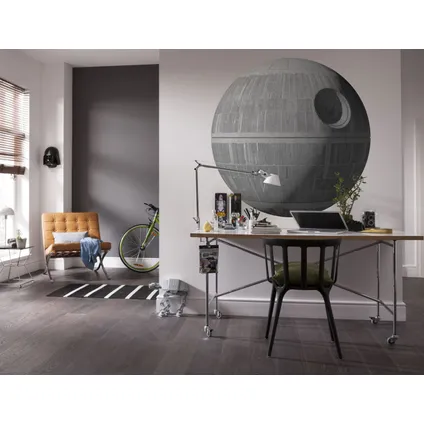 Sanders & Sanders papier peint panoramique rond adhésif Star Wars gris foncé - Ø 127 cm - 612423 2