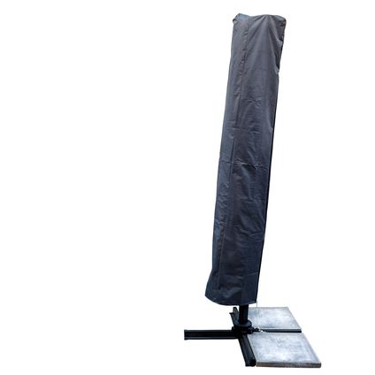 Kopu® Housse de Parasol XL pour Parasol Flottant Carré 3 x 3 m - Gris
