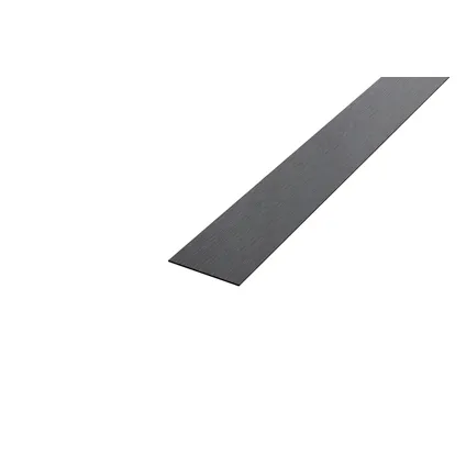 Bandeau décoratif en acier inoxydable Ilcom I 3.8cm x 244cm - couleur noir satiné 2