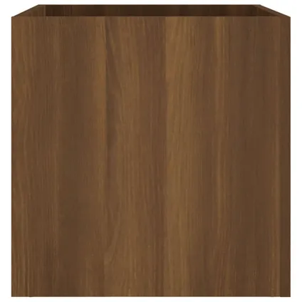 vidaXL - Bewerkt hout - Plantenbak 40x40x40 cm bewerkt hout - TLS820501 3
