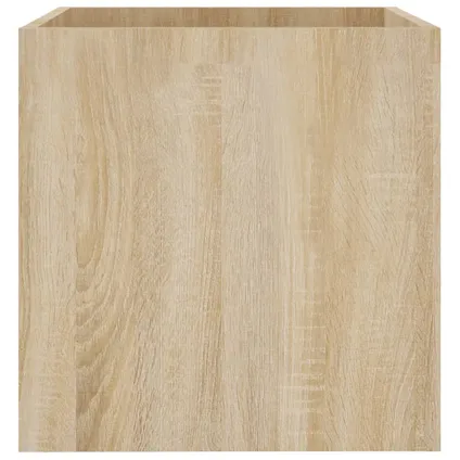 vidaXL - Bewerkt hout - Plantenbak 40x40x40 cm bewerkt hout sonoma - TLS808795 6