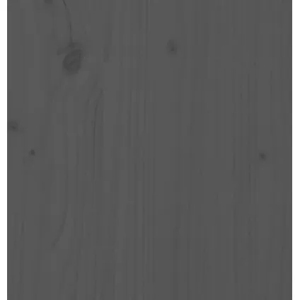 vidaXL - Hout - Plantenbak 78x40x52 cm massief grenenhout grijs - TLS822119 8