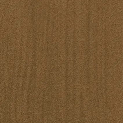vidaXL - Hout - Plantenbak 70x70x70 cm massief grenenhout honingbruin - TLS810815 6