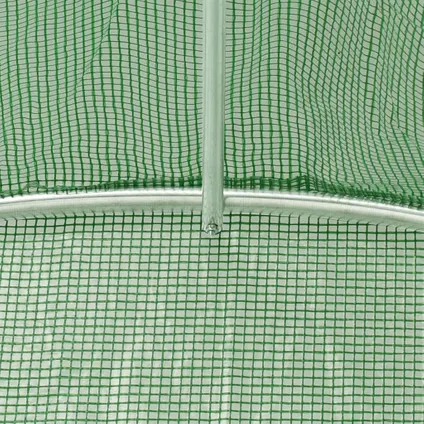 vidaXL - Polyetheen - Tuinkas met stalen frame 50 m² 10x5x2,3 m groen - TLS318808 9