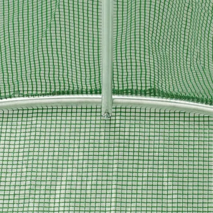 vidaXL - Polyetheen - Tuinkas met stalen frame 40 m² 8x5x2,3 m groen - TLS318808 9
