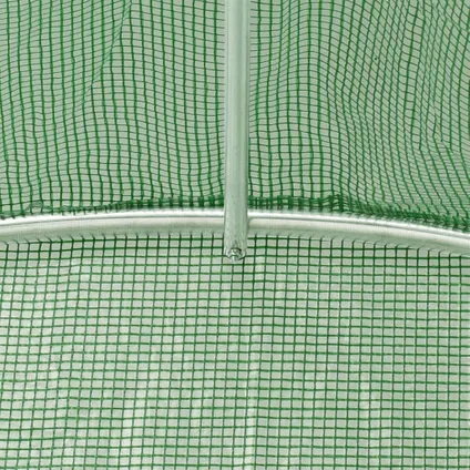 vidaXL - Polyetheen - Tuinkas met stalen frame 30 m² 6x5x2,3 m groen - TLS318808 9