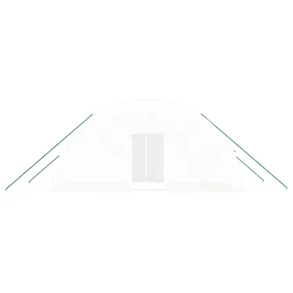 vidaXL - Polyetheen - Tuinkas met stalen frame 12 m² 6x2x2,85 m - TLS364091 4