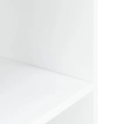 vidaXL Support pour aquarium blanc 100x40x60 cm bois d'ingénierie 6