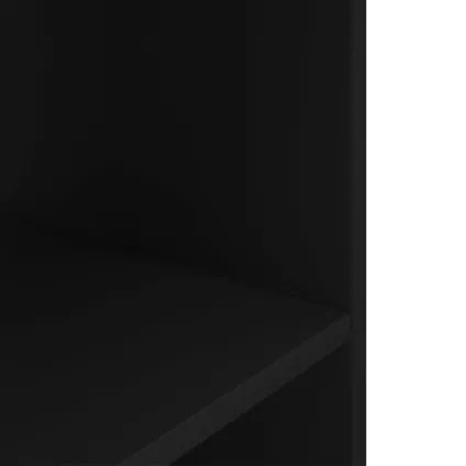 vidaXL Support pour aquarium noir 80x35x60 cm bois d'ingénierie 6